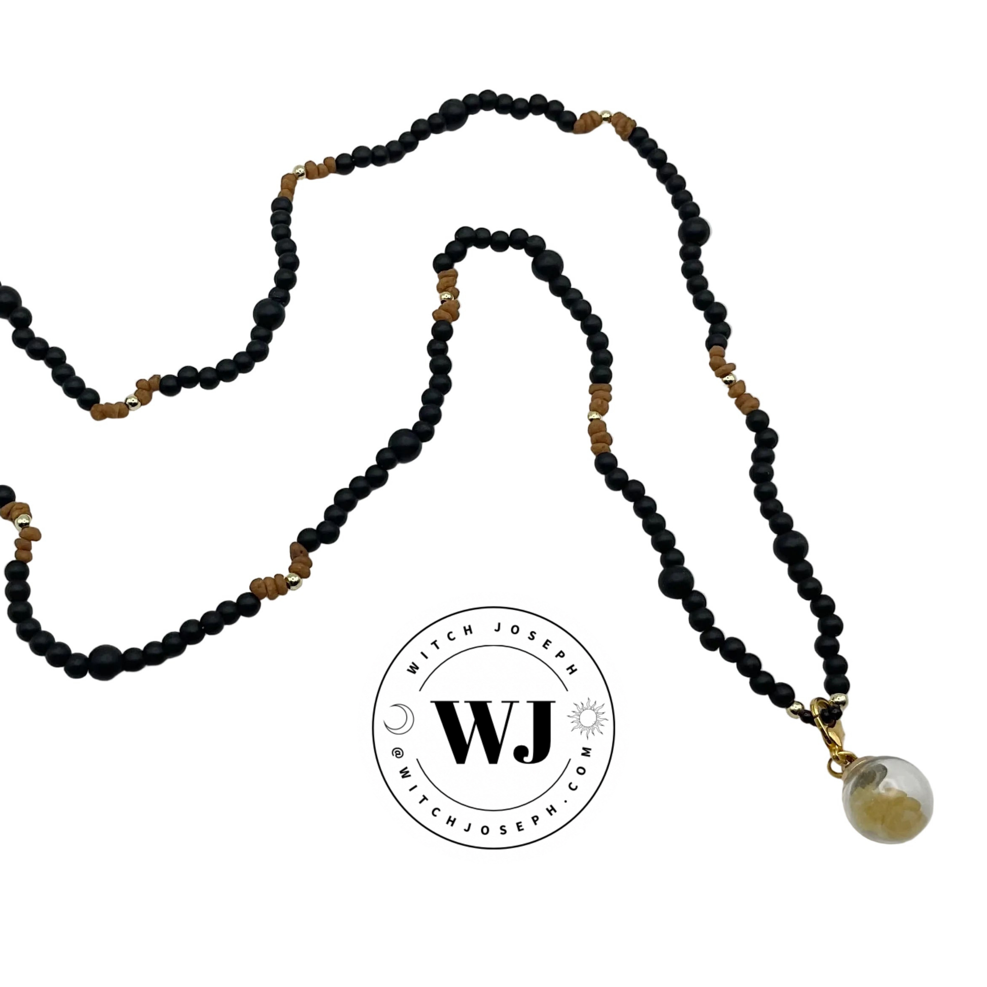 three kings necklace shown on a white background with the Witch Joseph logo