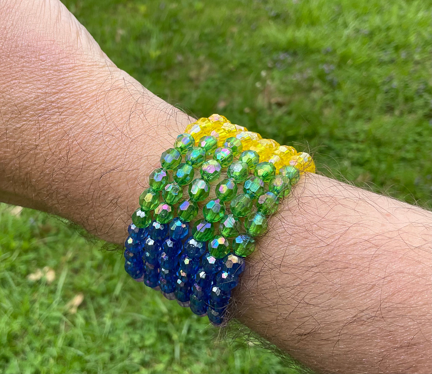 Rainbow Pride Stretch Bracelets Multi