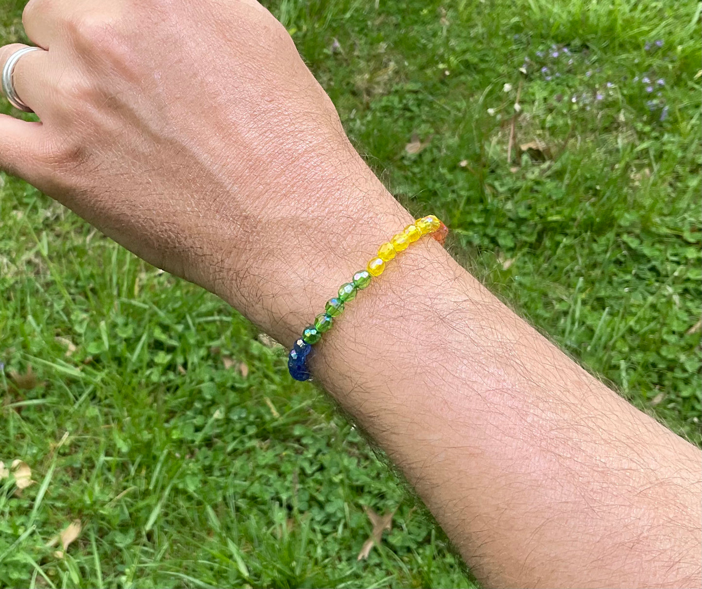 Rainbow Pride Stretch Bracelets Multi