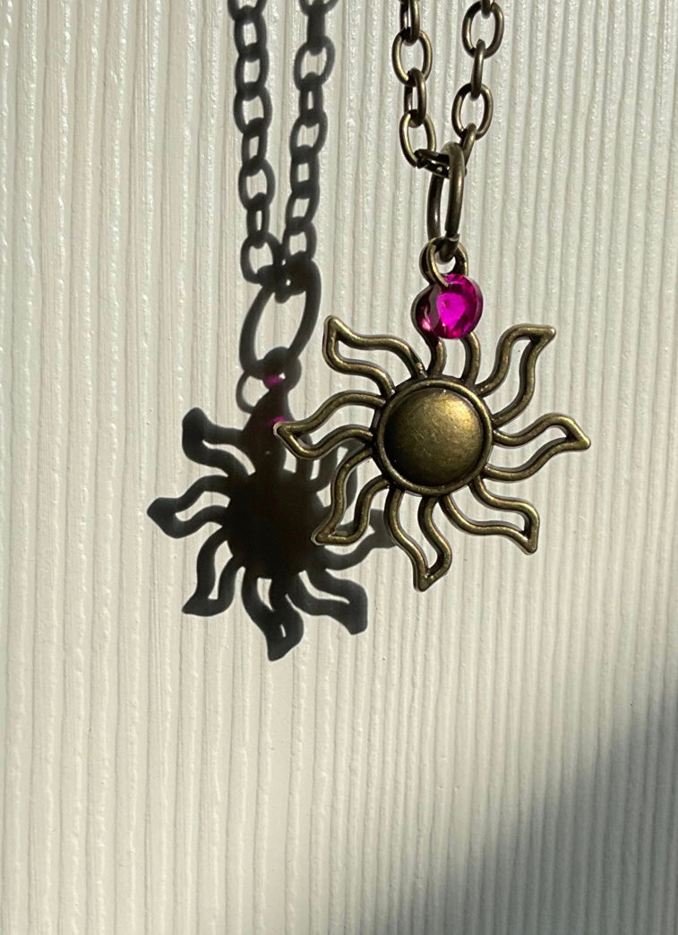 Solar Charm Necklace