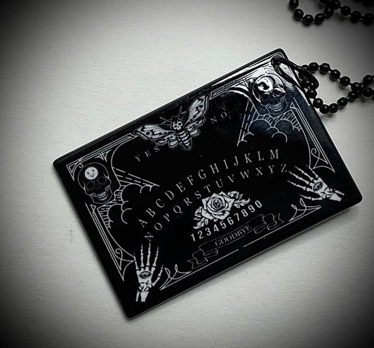 Ouija Board Pendant Charm Necklace