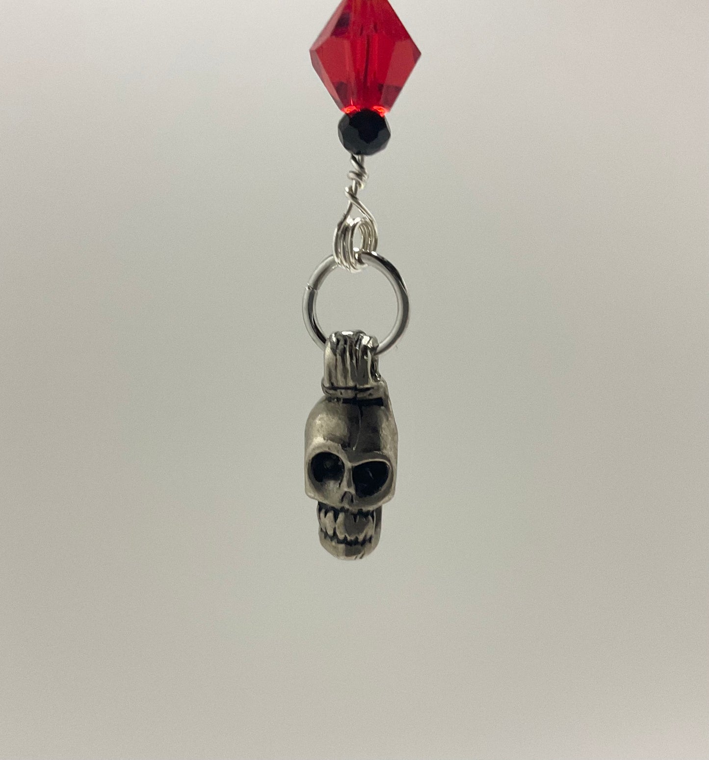 Halloween Skull Car Charm