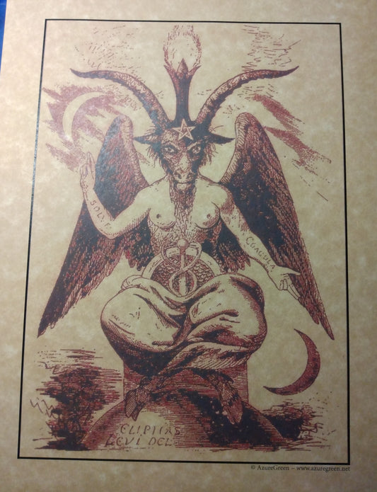 Baphomet Poster