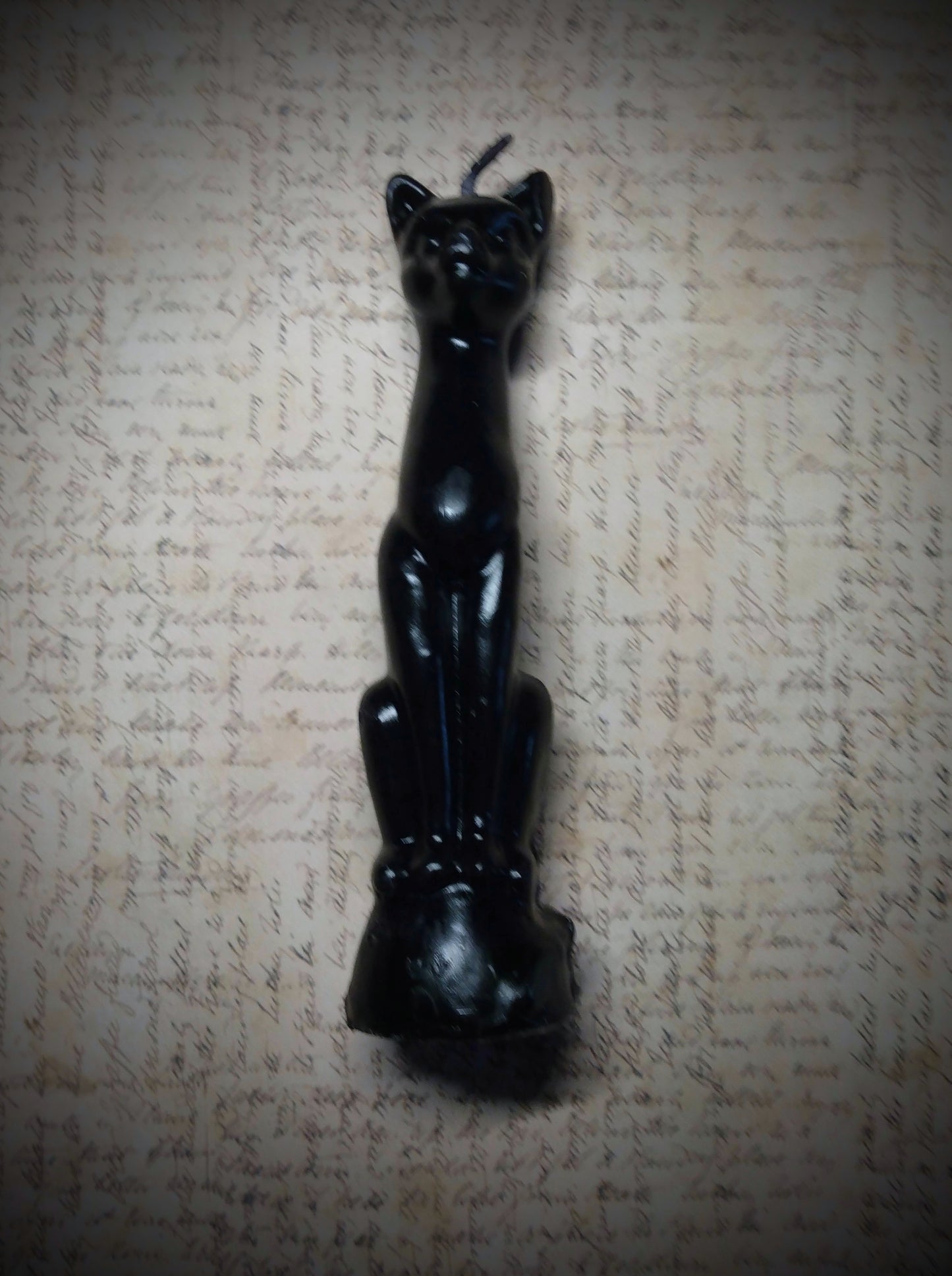 Black Cat Candle