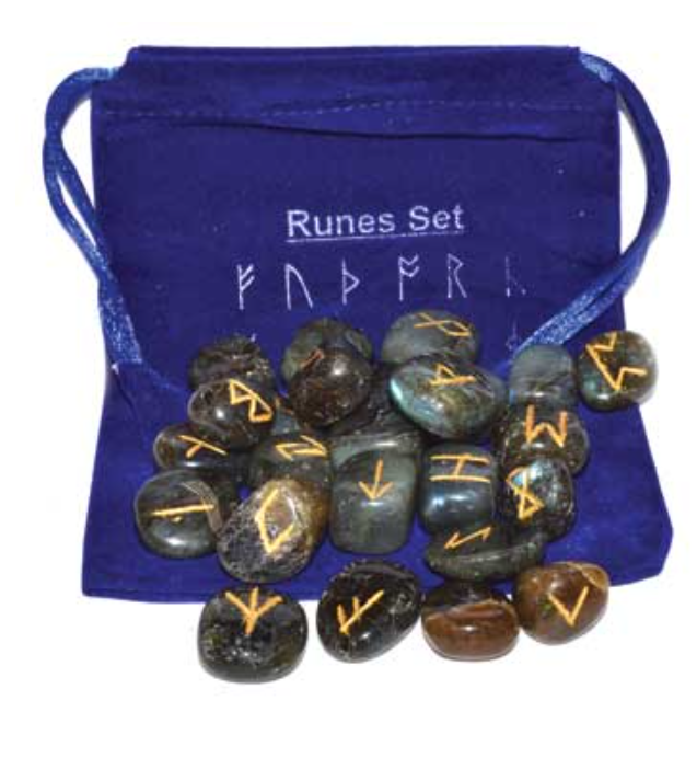 Labradorite Runes Set