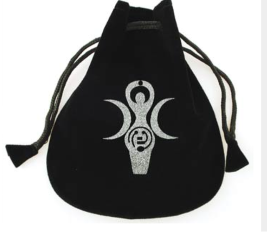 Goddess Velveteen Bag