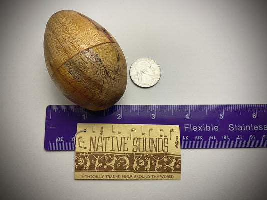 Wooden Egg Shaker Instrument