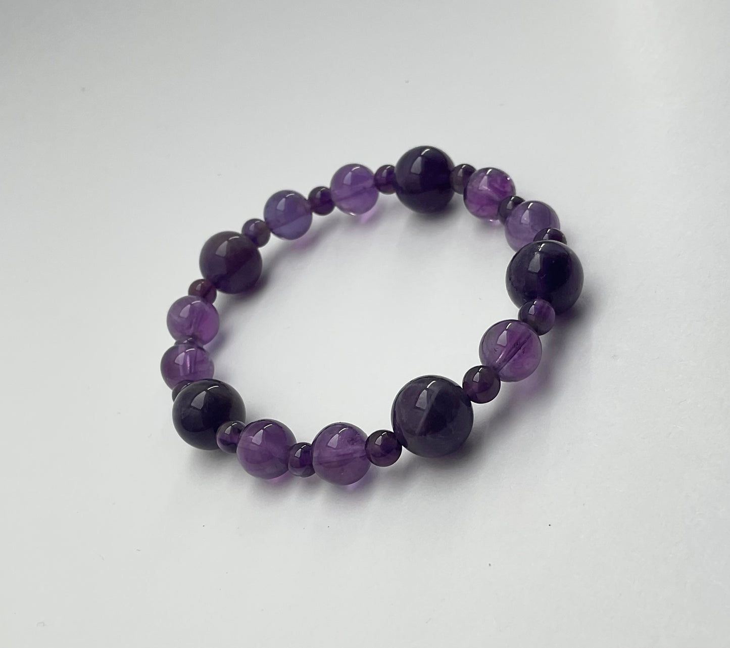 Amethyst Intention Stretch Bracelet