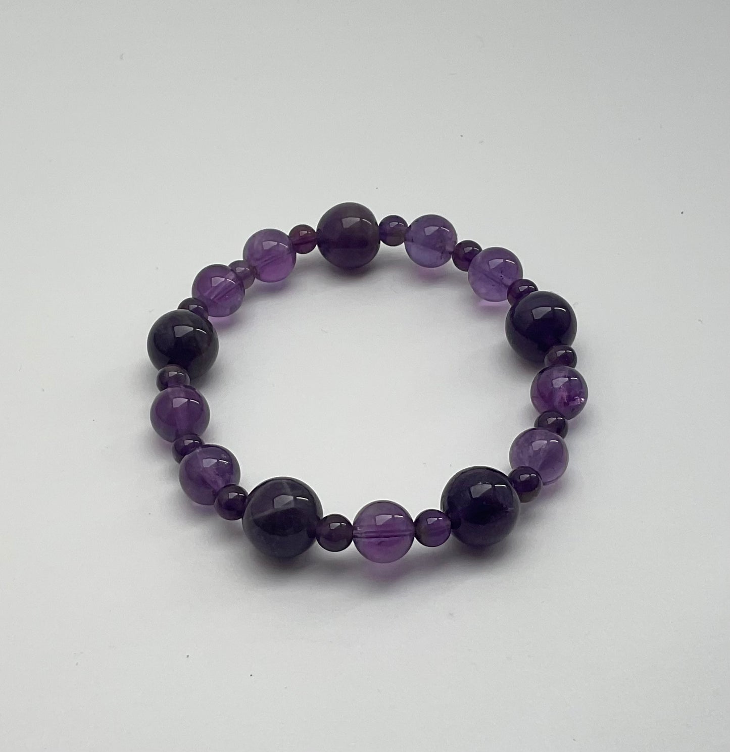 Amethyst Intention Stretch Bracelet