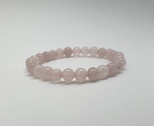 Rose Quartz Intention Stretch Bracelet