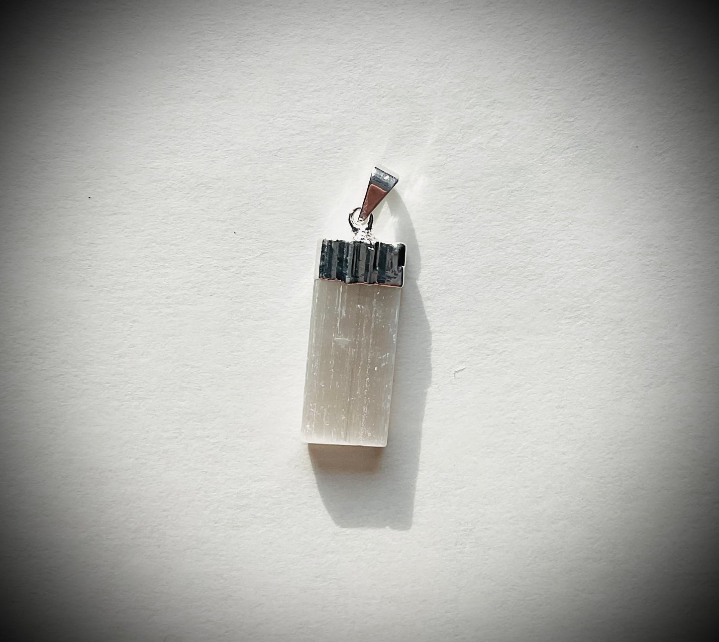 Selenite Pendant