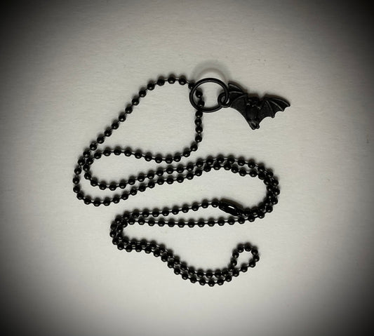 Bat Charm Necklace