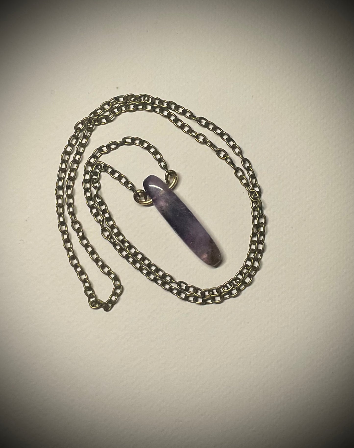 Amethyst Pendant Necklace