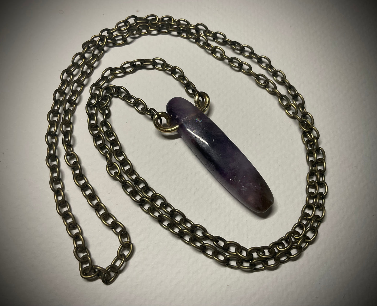 Amethyst Pendant Necklace